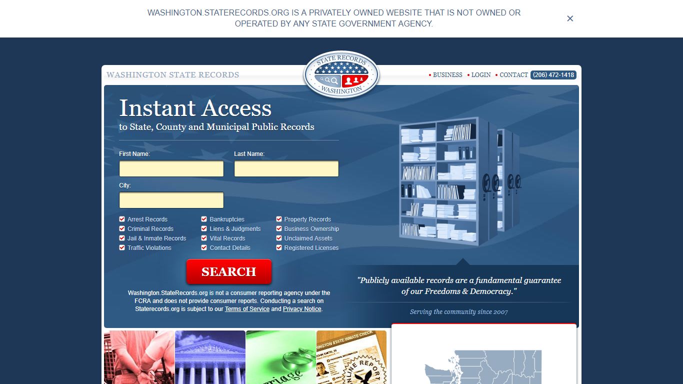 Spokane County Arrest, Court, and Public Records